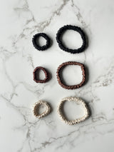 Silk scrunchie mini set