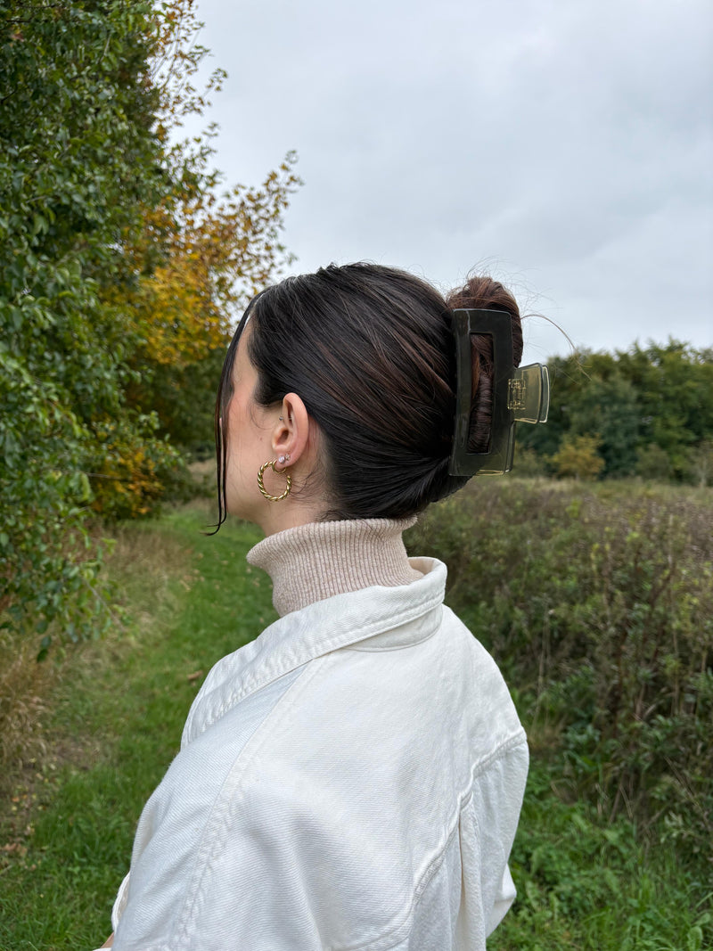Hera Hairclip | Olive