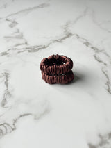 Silk scrunchie mini set