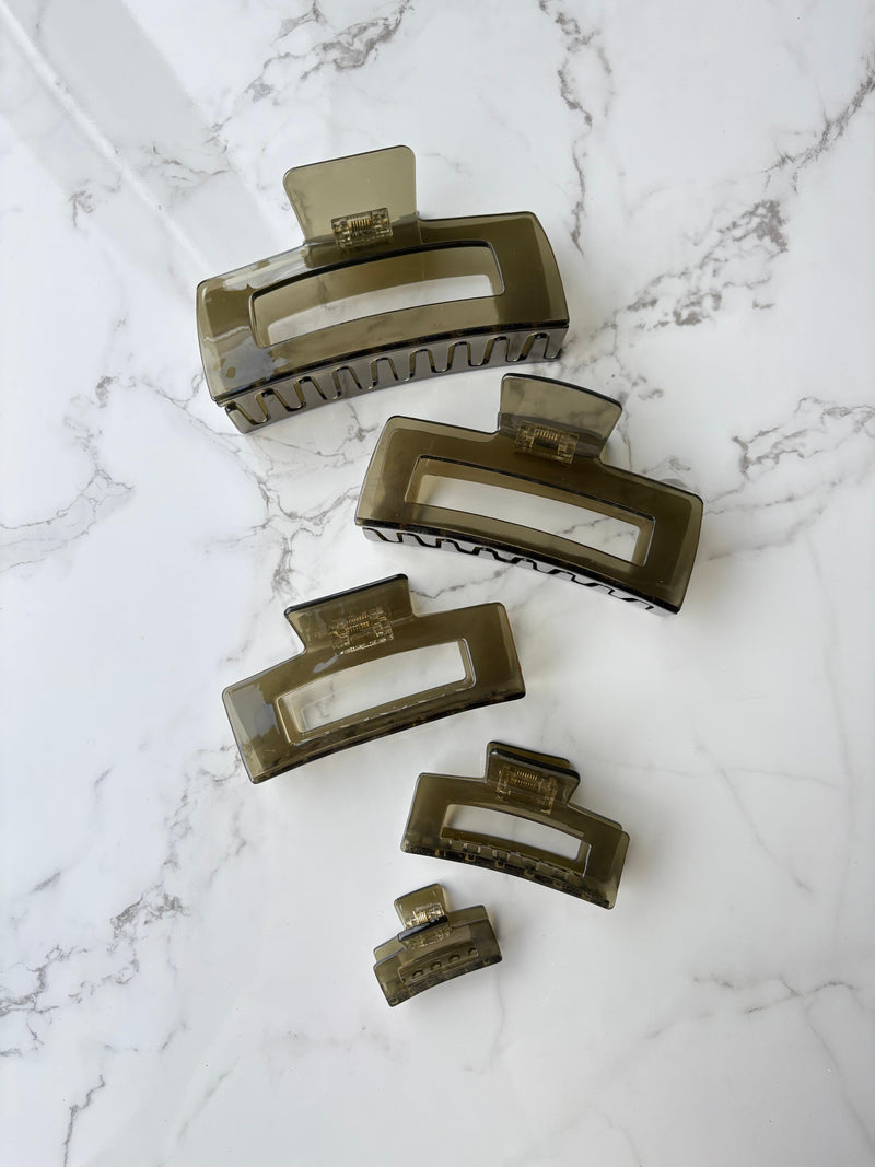 Hera Hairclip | Olive